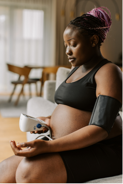 This feasibility trial explores a new approach to managing high blood pressure (hypertension) in pregnancy. It will test the real-world effects of women using our My Pregnancy Care app, developed in another ARC project.